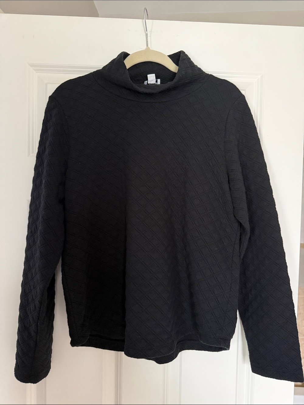 J. Crew Factory Textured Mock Neck